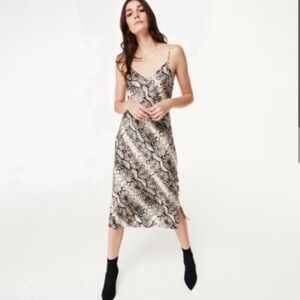 $500 Cami NYC the Raven Silk Midi Dress Sz S